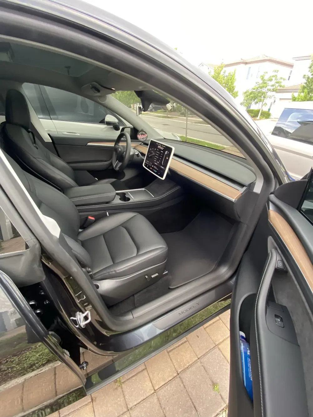 Interior Detail · Tesla Model Y