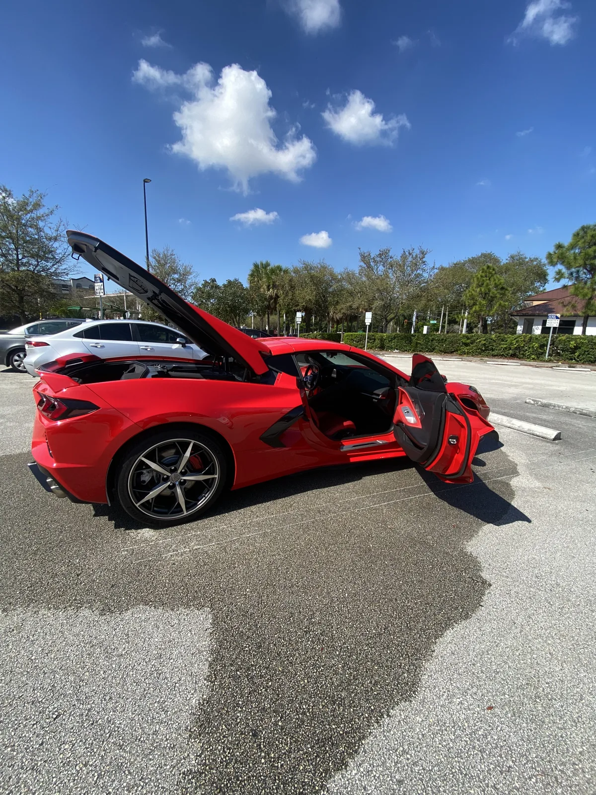 Sports car detailed by LaCreme Miami